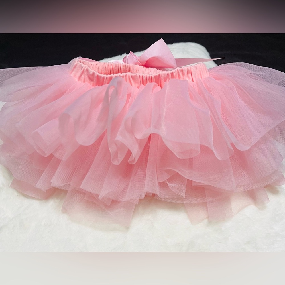 Infant Ruffle Skirt-pink - Picture 2 of 2